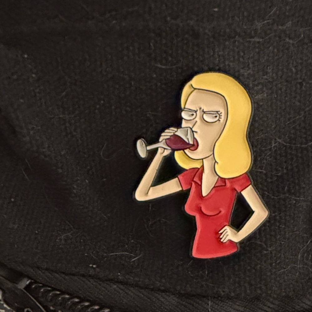Enamel Pin Cartoon Rick and Morty